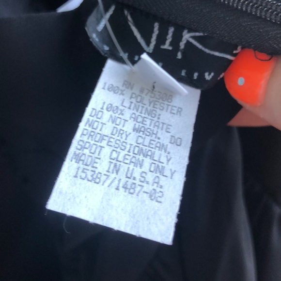 NWT Black Dress w Rhinestone Straps - Picture 9 of 9